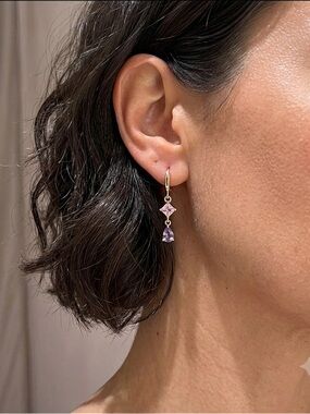 Huggie HOOPS Petit drop earrings